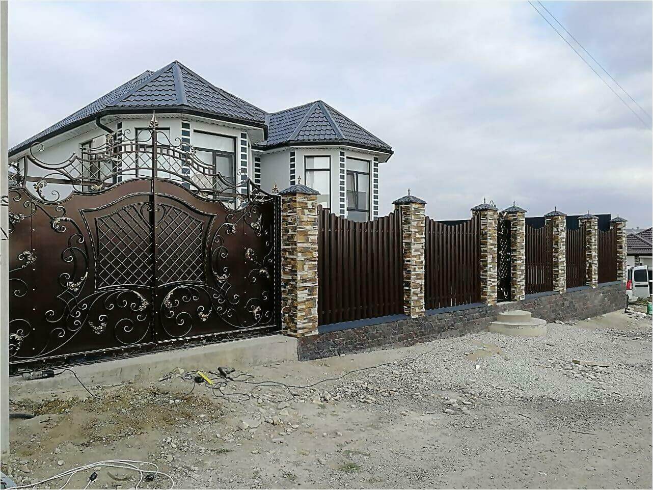 забор из штакетника 110м фото4 в Симферополе