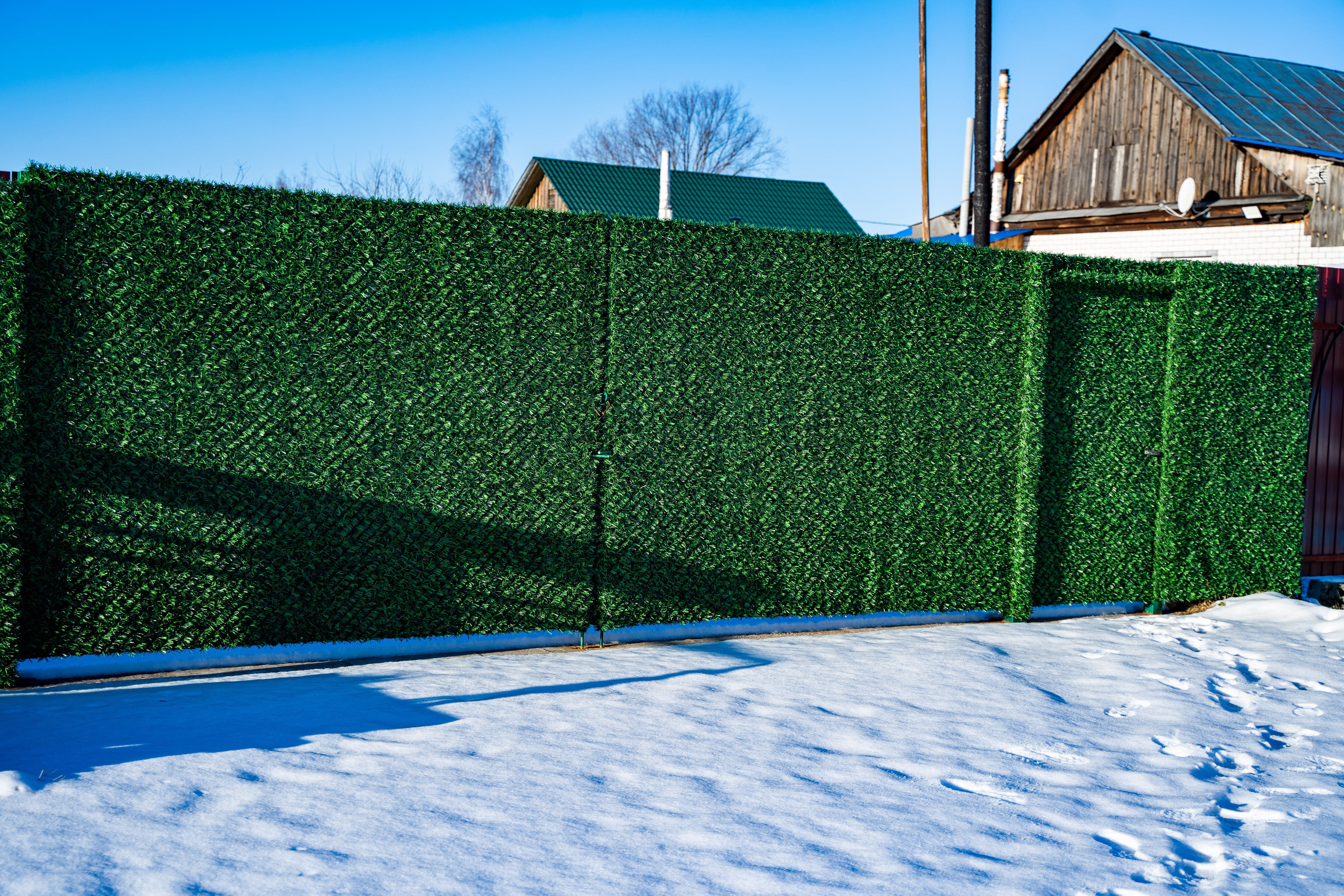Вечнозеленый забор Grass Fence рулон 2м фото 4 в Симферополе