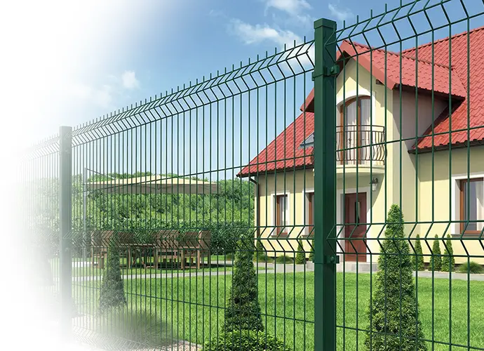 Забор из 3D сетки гиттер в Симферополе с установкой под ключ