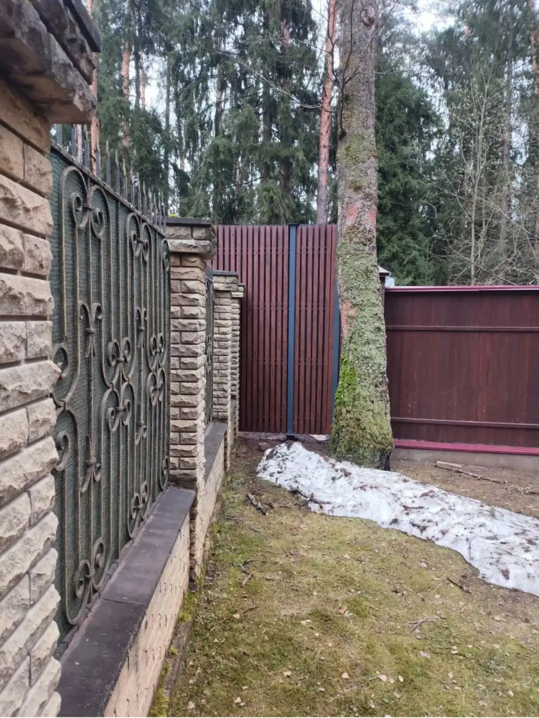 Забор из декоративных реек 7м Темный Дуб 3D Принтек фото 1 в Симферополе
